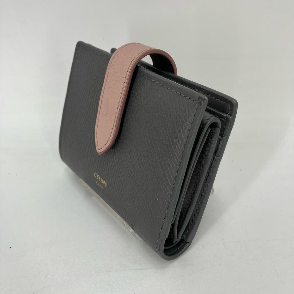 Celine Bifold Wallet Gray